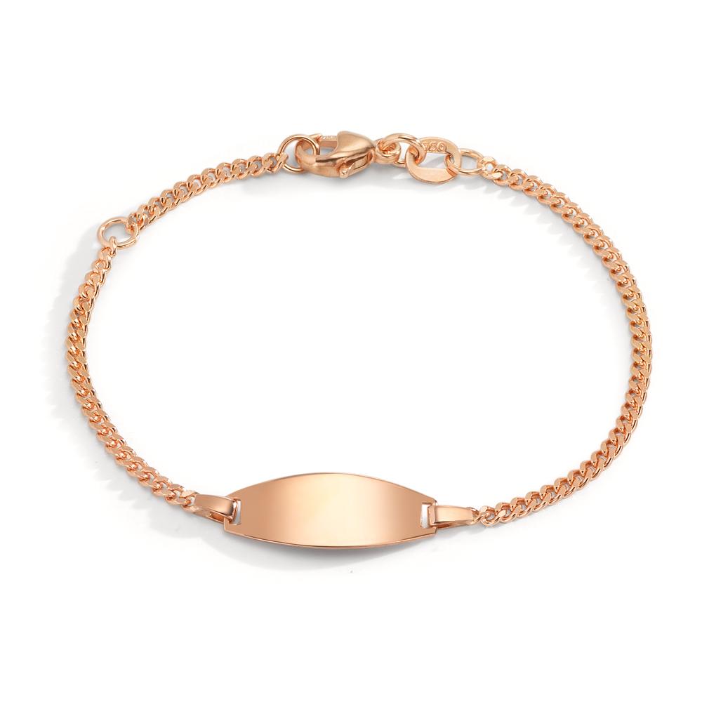 bransoletka z grawerem złoto czerwone 750/18 K 12-14 cm