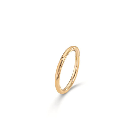 piercing stal chirurgiczna żółty Powłoka IP Ø10 mm