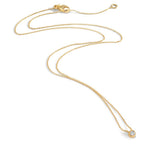 Naszyjnik złoto żółte 750/18 K Diament 0.05 ct, w-si 42-45 cm