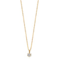 Naszyjnik złoto żółte 750/18 K Diament 0.05 ct, w-si 42-45 cm