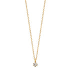 Naszyjnik złoto żółte 750/18 K Diament 0.03 ct, w-si 42-45 cm
