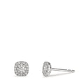 kolczyki wkrętki złoto białe 750/18 K Diament 0.18 ct, w-si Ø5 mm